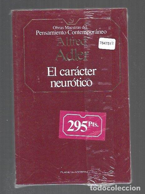 Livres: CARACTER NEUROTICO - EL - ADLER, ALFRED