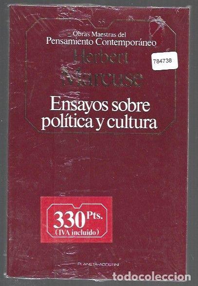 Livres: ENSAYOS SOBRE POLITICA Y CULTURA - MARCUSE, HERBERT