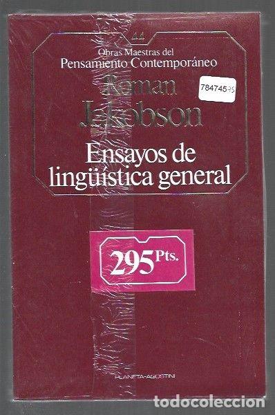 Libros: ENSAYOS DE LING&Uuml;ISTICA GENERAL - JAKOBSON, ROMAN - Foto 1