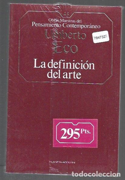 Livres: DEFINICION DEL ARTE - LA - ECO, UMBERTO