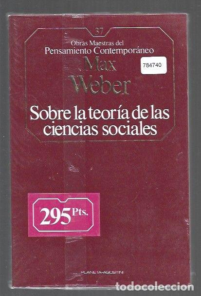 Livres: SOBRE LA TEORIA DE LAS CIENCIAS SOCIALES - WEBER, MAX