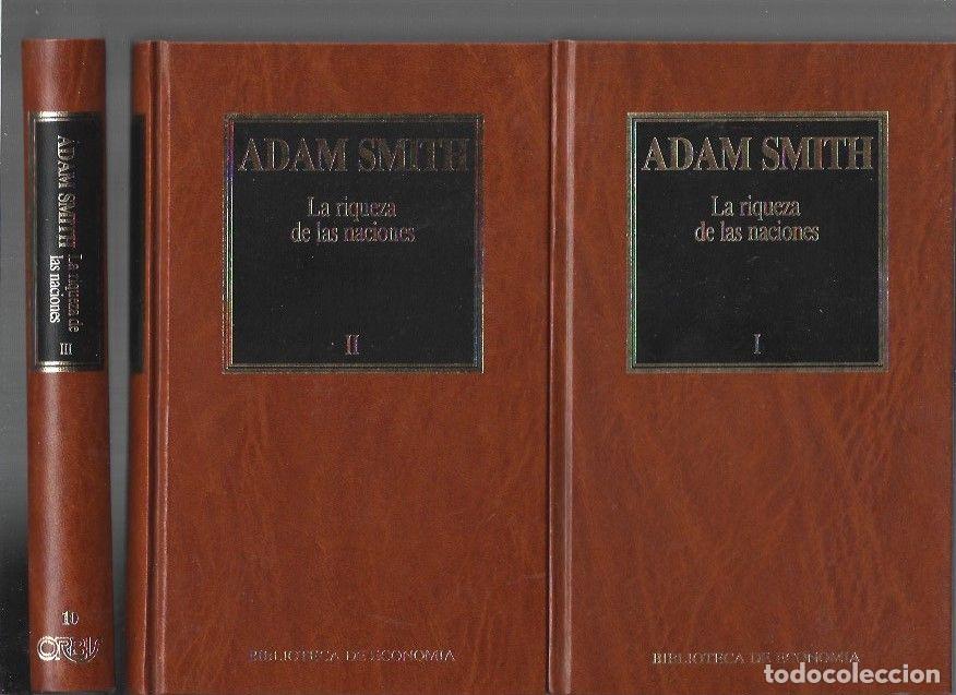 B&uuml;cher: RIQUEZA DE LAS NACIONES - LA (3 TOMOS) - SMITH, ADAM