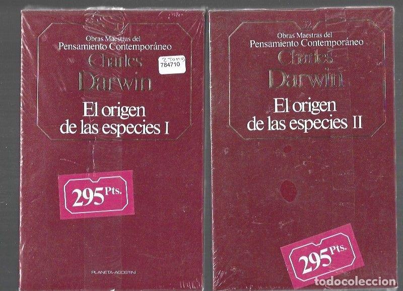 Libros: ORIGEN DE LAS ESPECIES - EL (2 TOMOS) - DARWIN, CHARLES - Foto 1