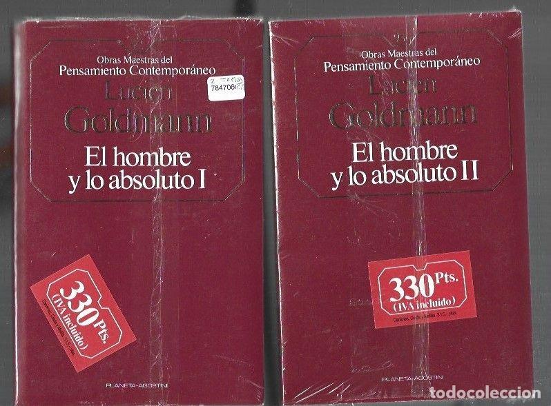 Libros: HOMBRE Y LO ABSOLUTO - EL (2 TOMOS) - GOLDMANN, LUCIEN - Foto 1