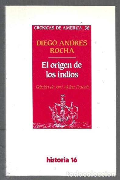 Libros: ORIGEN DE LOS INDIOS - EL - ROCHA, DIEGO ANDRES - Foto 1