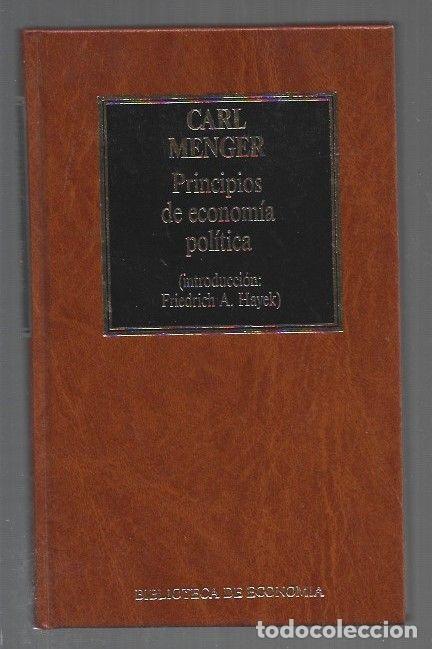 B&uuml;cher: PRINCIPIOS DE ECONOMIA POLITICA - MENGER, CARL