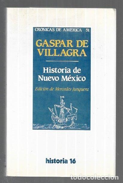 books: HISTORIA DE NUEVO MEXICO - VILLAGRA, GASPAR DE