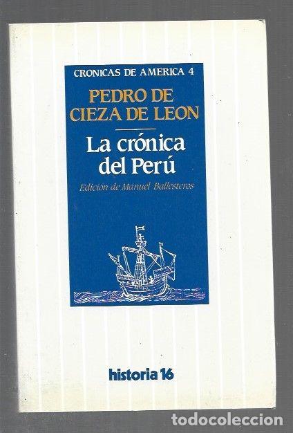 B&uuml;cher: CRONICA DEL PERU - LA - CIEZA DE LEON, PEDRO DE