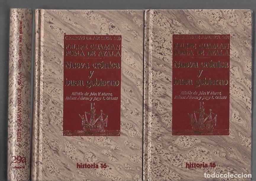 Libros: NUEVA CRONICA Y BUEN GOBIERNO (3 TOMOS) - GUAMAN POMA DE AYALA, FELIPE