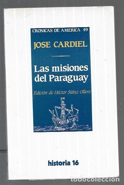B&uuml;cher: MISIONES DEL PARAGUAY - LAS - CARDIEL, JOSE
