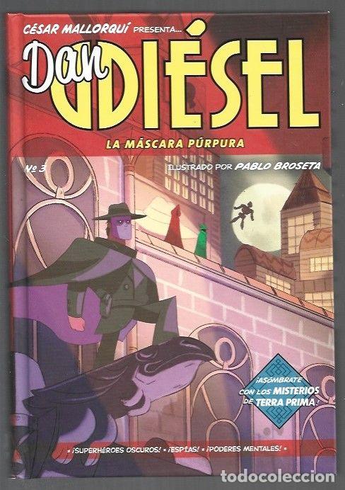 B&uuml;cher: DAN DIESEL 3: LA MASCARA PURPURA - MALLORQUI, CESAR (ILUSTRADO POR PABLO BROSETA)