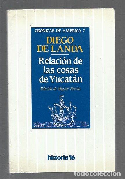 B&uuml;cher: RELACION DE LAS COSAS DE YUCATAN - LANDA, DIEGO DE