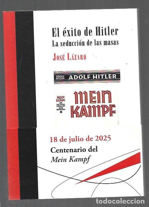 B&uuml;cher: EXITO DE HITLER - EL. LA SEDUCCION DE LAS MASAS - LAZARO, JOSE