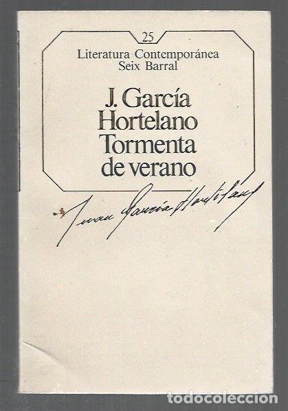 Libros: TORMENTA DE VERANO - GARCIA HORTELANO, JUAN - Foto 1
