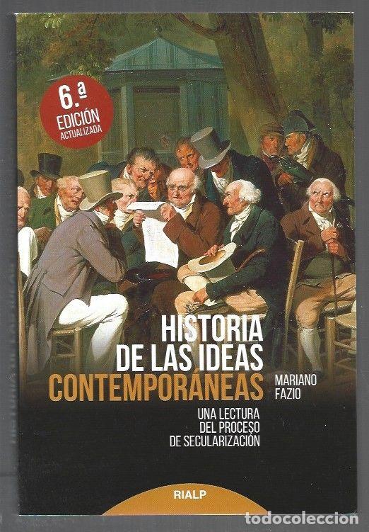 B&uuml;cher: HISTORIA DE LAS IDEAS CONTEMPORANEAS. UNA LECTURA DEL PROCESO DE SECULARIZACION - FAZIO, MARIANO