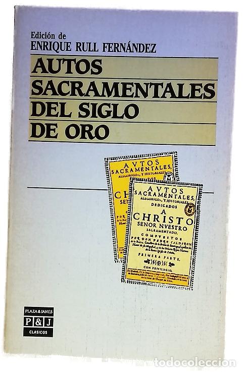 Livres: Autos sacramentales del Siglo de Oro