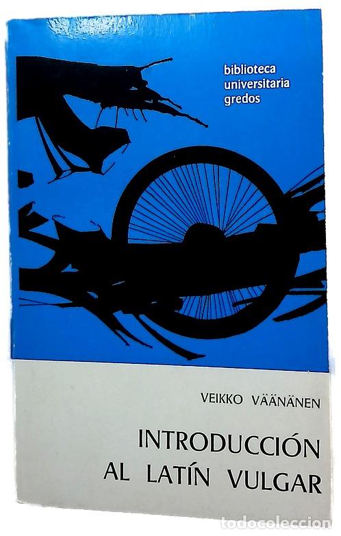 Libros: Introducci&oacute;n al lat&iacute;n vulgar