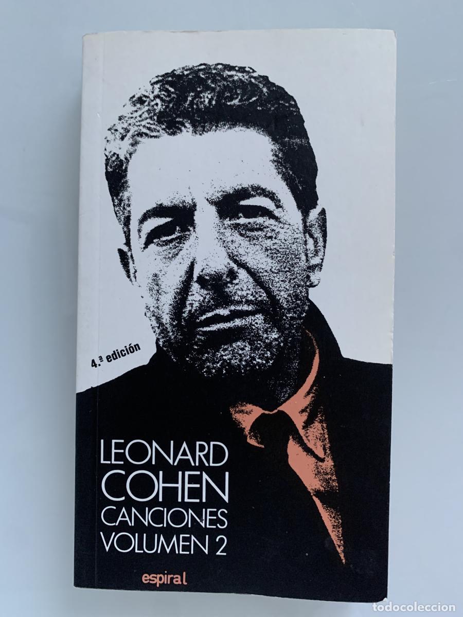 Libros: CANCIONES (volumen 2) - Leonard Cohen