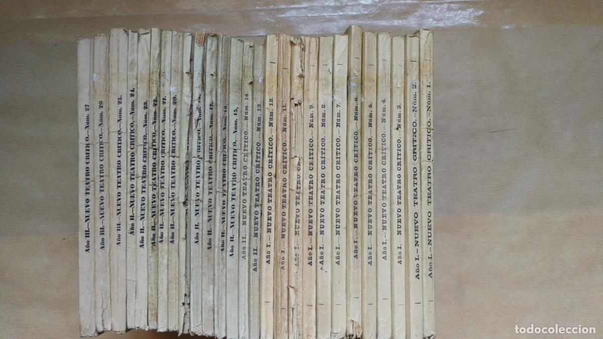Libros: NUEVO TEATRO CRITICO DE EMILIO PARDO BAZAN. 27 PRIMEROS N&ordm;. De Enero de 1891 a Marzo ed 1993. - EMIL