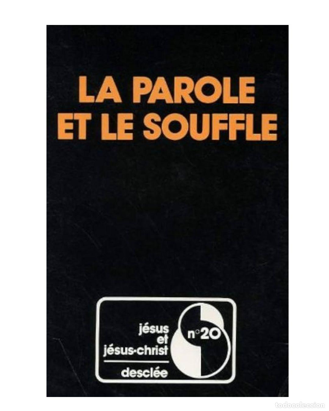 Libros: La Parole et le Souffle - Yves Congar