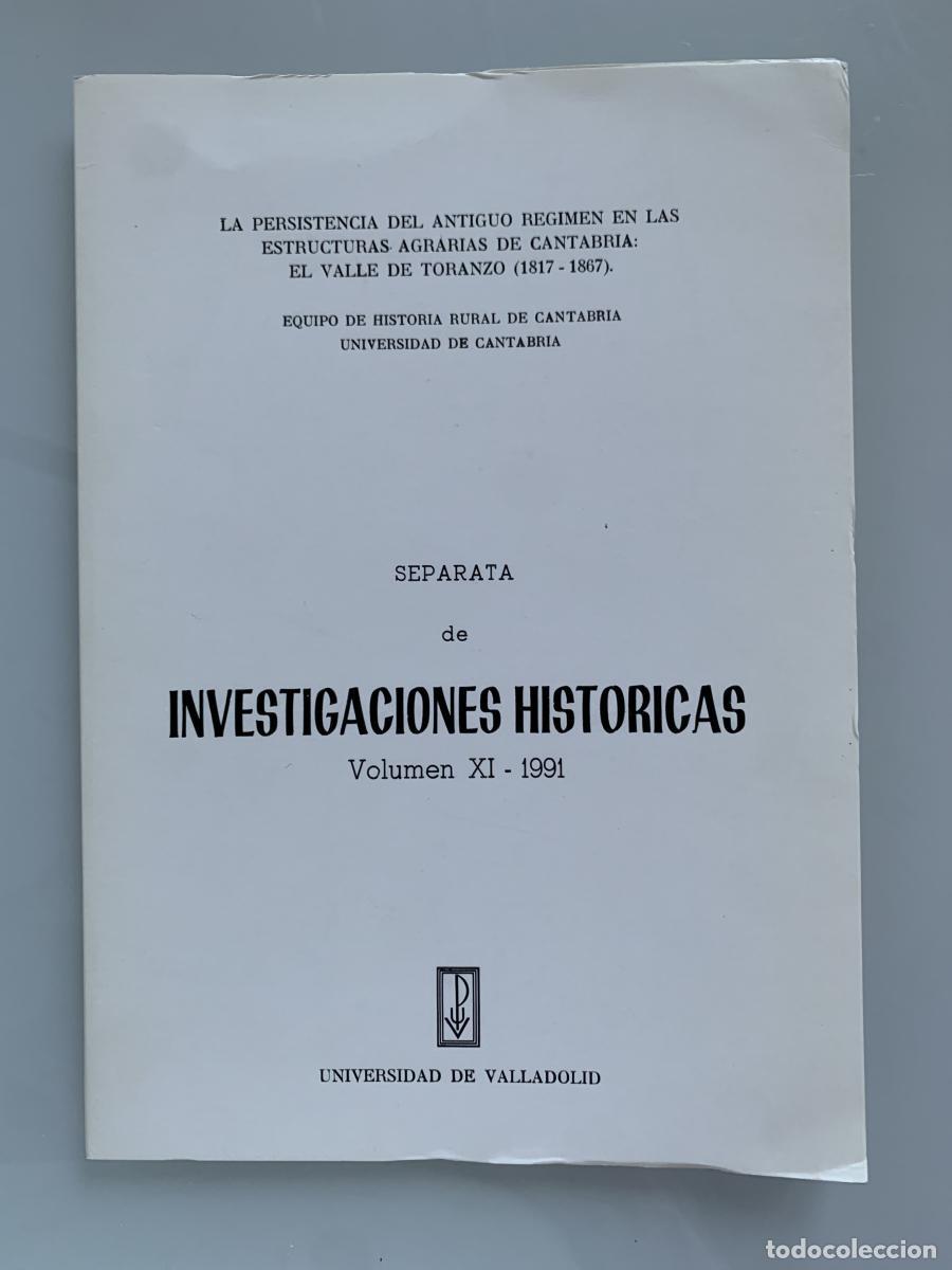 Libros: LA PERSISTENCIA DEL ANTIGUO R&Eacute;GIMEN EN LAS ESTRUCTURAS AGRARIAS DE CANTABRIA: EL VALLE DE TORANZO (1