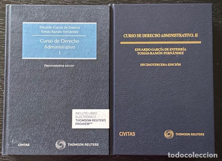 Libros: CURSO DE DERECHO ADMINISTRATIVO - GARCIA DE ENTERRIA, Eduardo - FERNANDEZ, Tom&aacute;s-Ram&oacute;n
