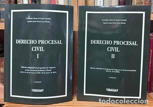 Libros: DERECHO PROCESAL CIVIL - GOMEZ DE LIA&Ntilde;O GONZALEZ, Fernando - PEREZ-CRUZ MARTIN, Agust&iacute;n Jes&uacute;s