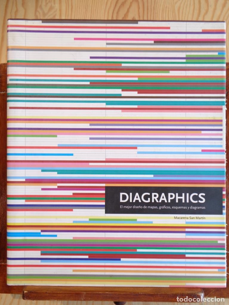 Libri di seconda mano: DIAGRAPHICS. El mejor dise&ntilde;o de mapas, gr&aacute;ficos, esquemas y diagramas (Texto en espa&ntilde;ol). - MACARENA