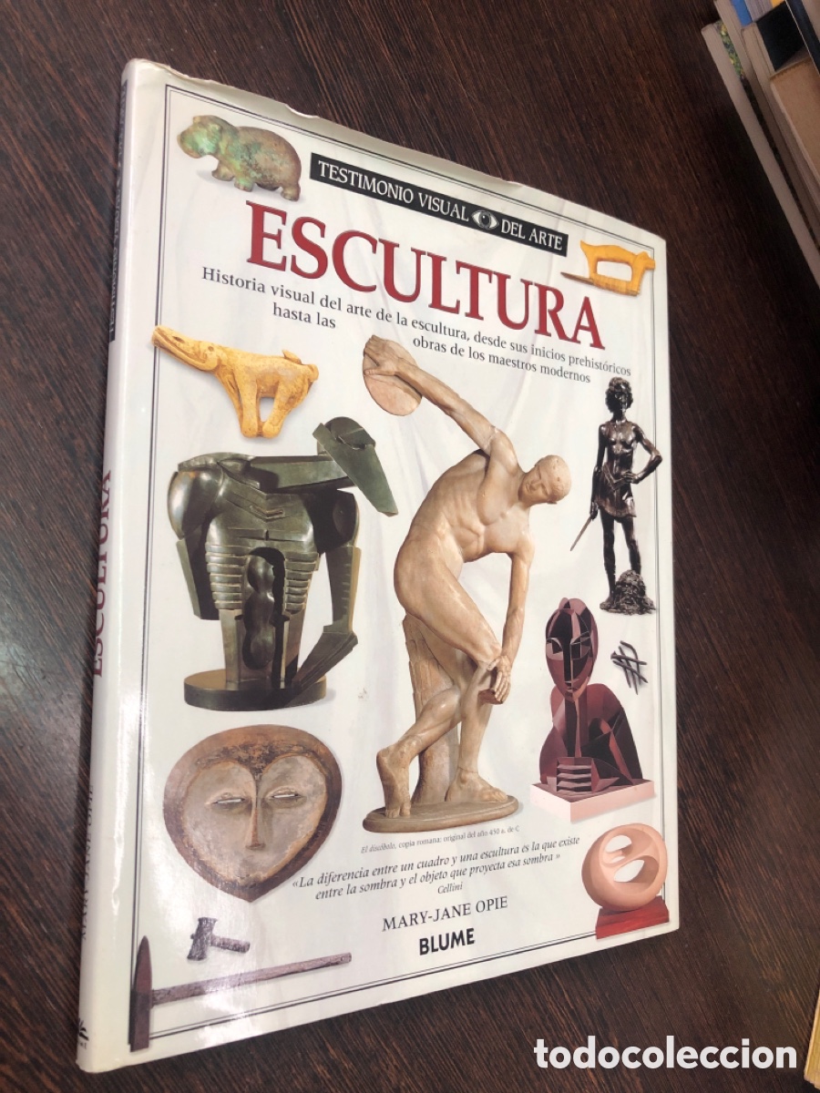 Livros em segunda m&atilde;o: ESCULTUTA MARY JANE OPIE TESMINONIO VISUAL DEL ARTE EDICIONES BLUME