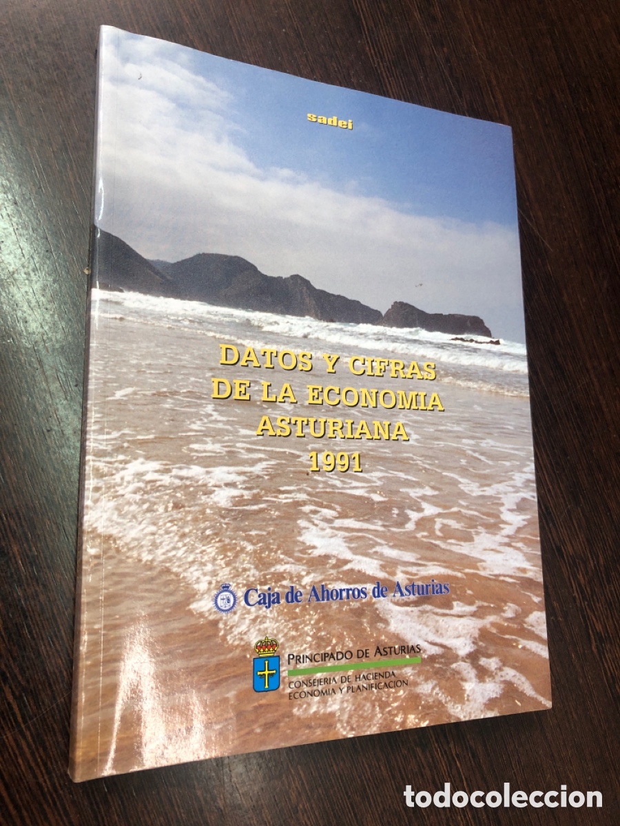 Libros: DATOS Y CIFRAS DE LA ECONOMIA ASTURIANA 1991 CAJA DE AHORROS DE ASTURIAS