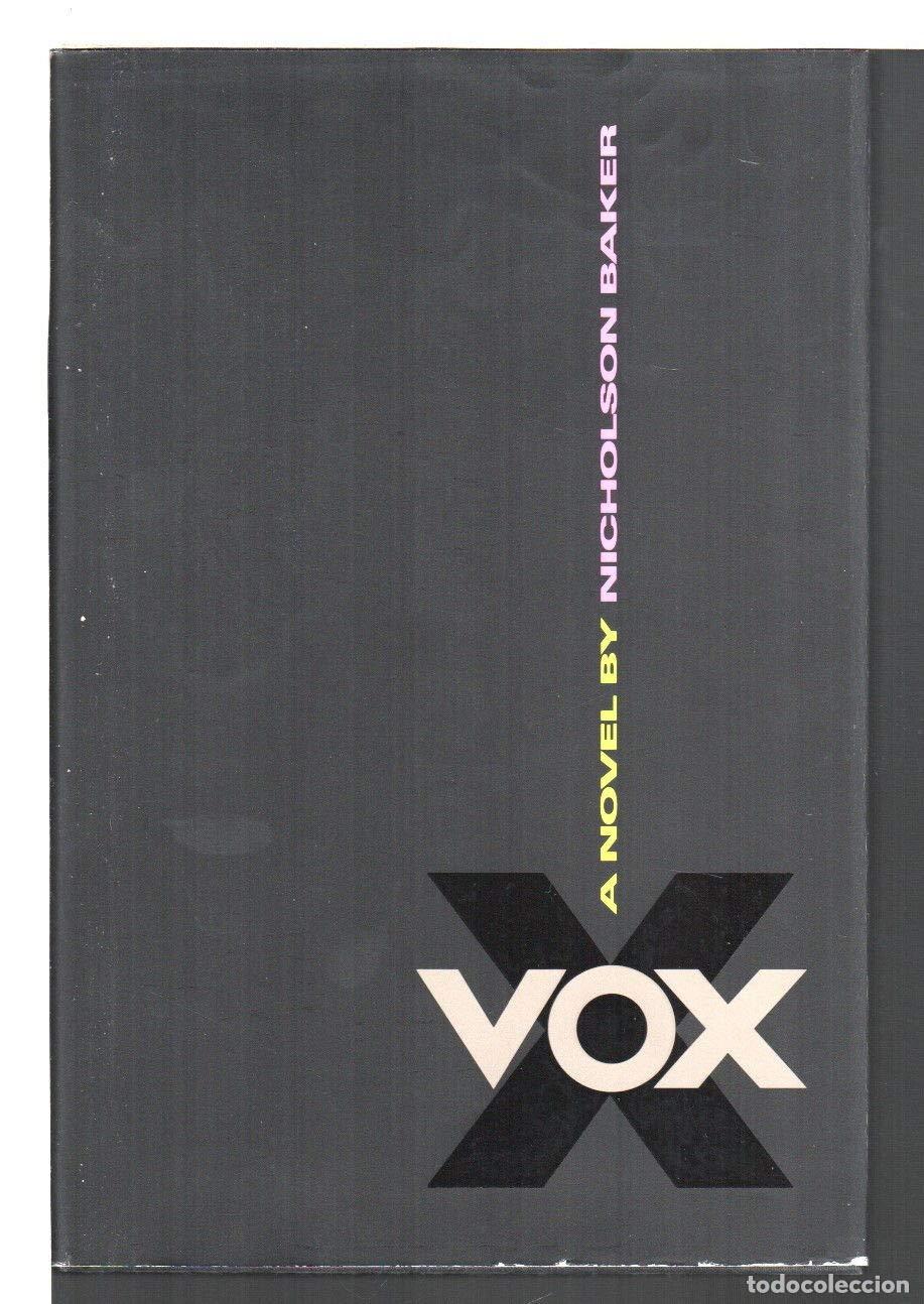 Libros: Vox - Baker, Nicholson - Foto 1