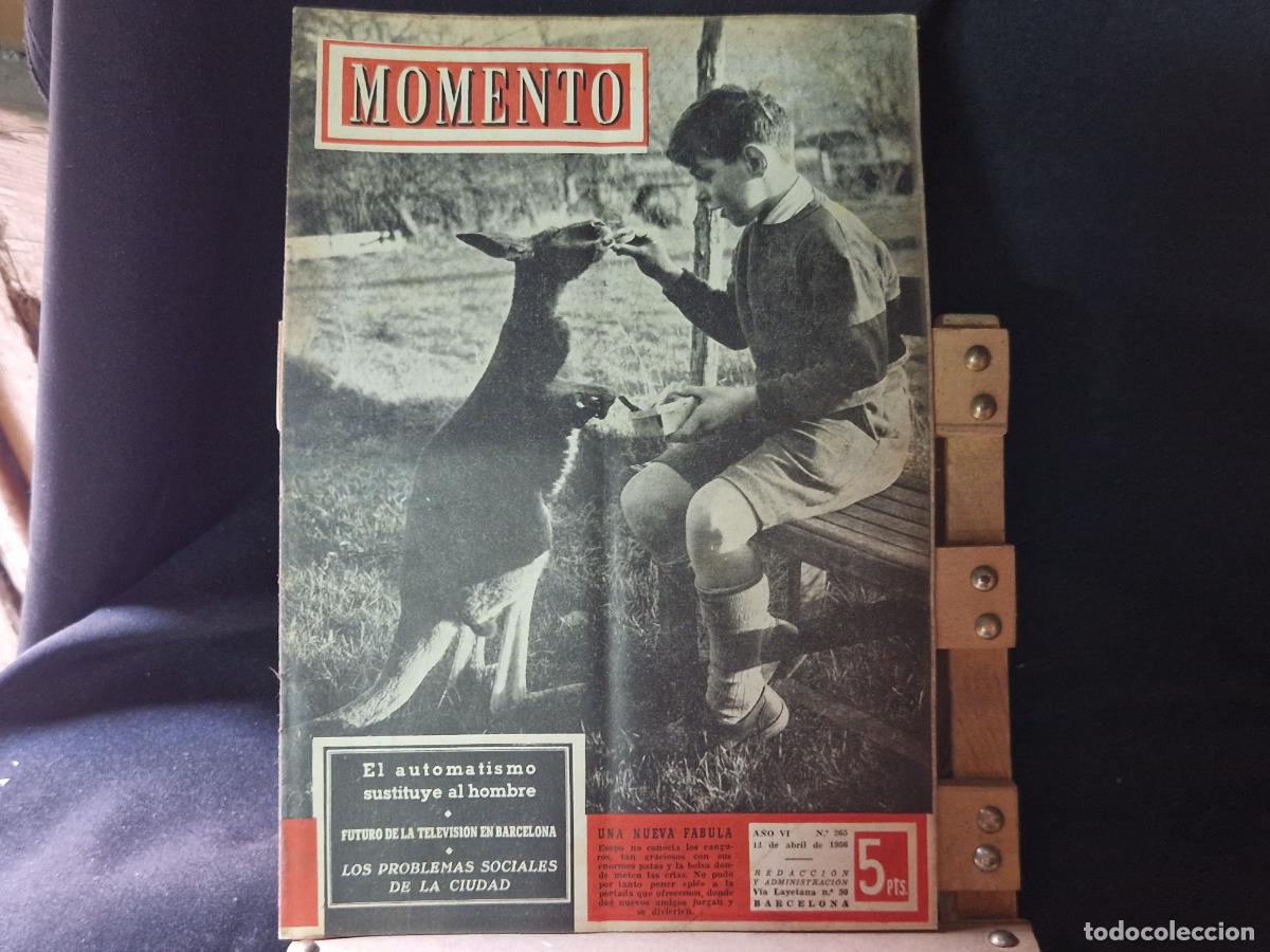 Libros: REVISTA. MOMENTO. EL AUTOMATISMO SUSTITUYE AL HOMBRE. A&Ntilde;O VI. N263