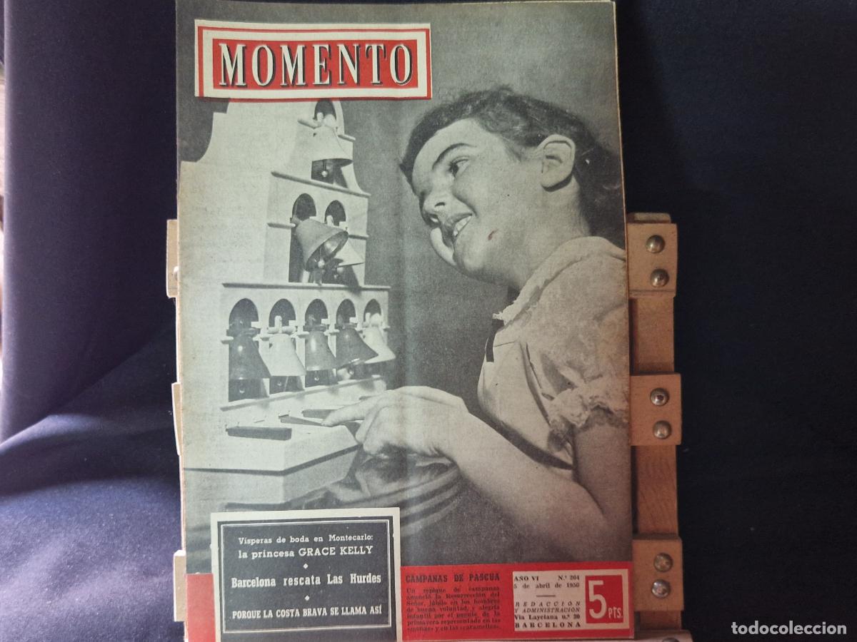 Libros: REVISTA. MOMENTO. BARCELONA RESCATA LAS HURDES. A&Ntilde;O VI. N264