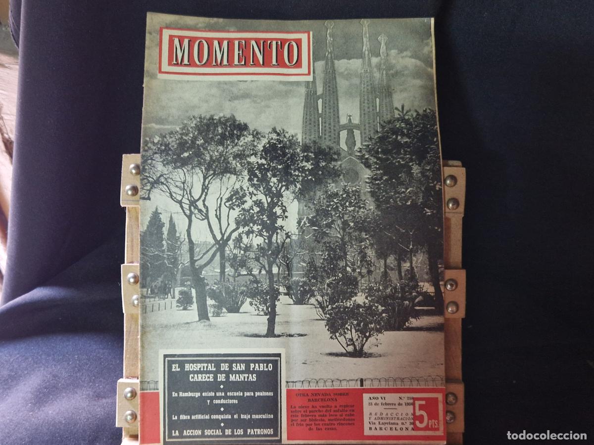 B&uuml;cher: REVISTA. MOMENTO. EL HOSPITAL DE SAN PABLO CARECE DE MANTAS. A&Ntilde;O VI