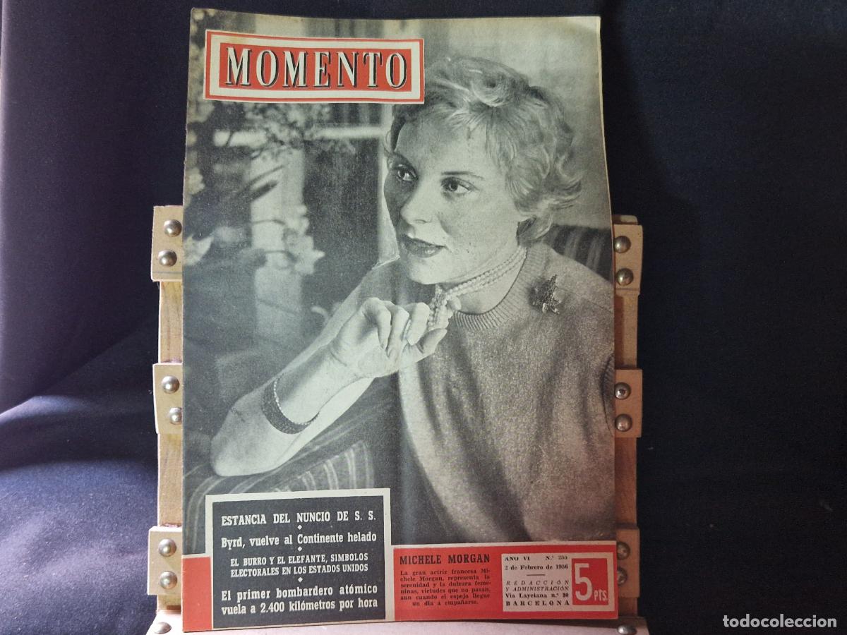 Livros em segunda m&atilde;o: REVISTA. MOMENTO. EL PRIMER BOMBARDEO ATOMICA VUELA A 2.400 KILOMETROS POR HORA