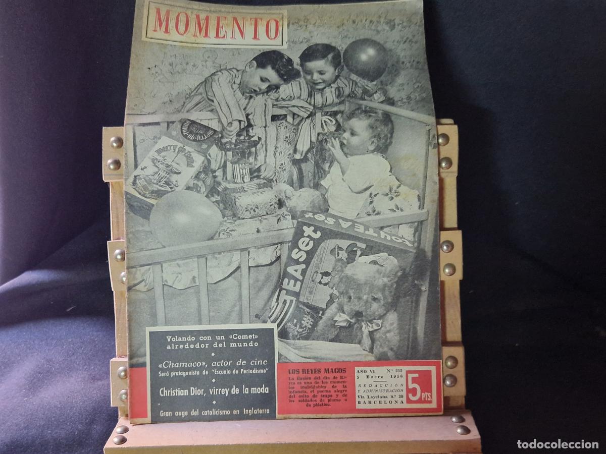 Libros: REVISTA. MOMENTO. VOLANDO CON COMET. ALREDEDOR DEL MUNDO.