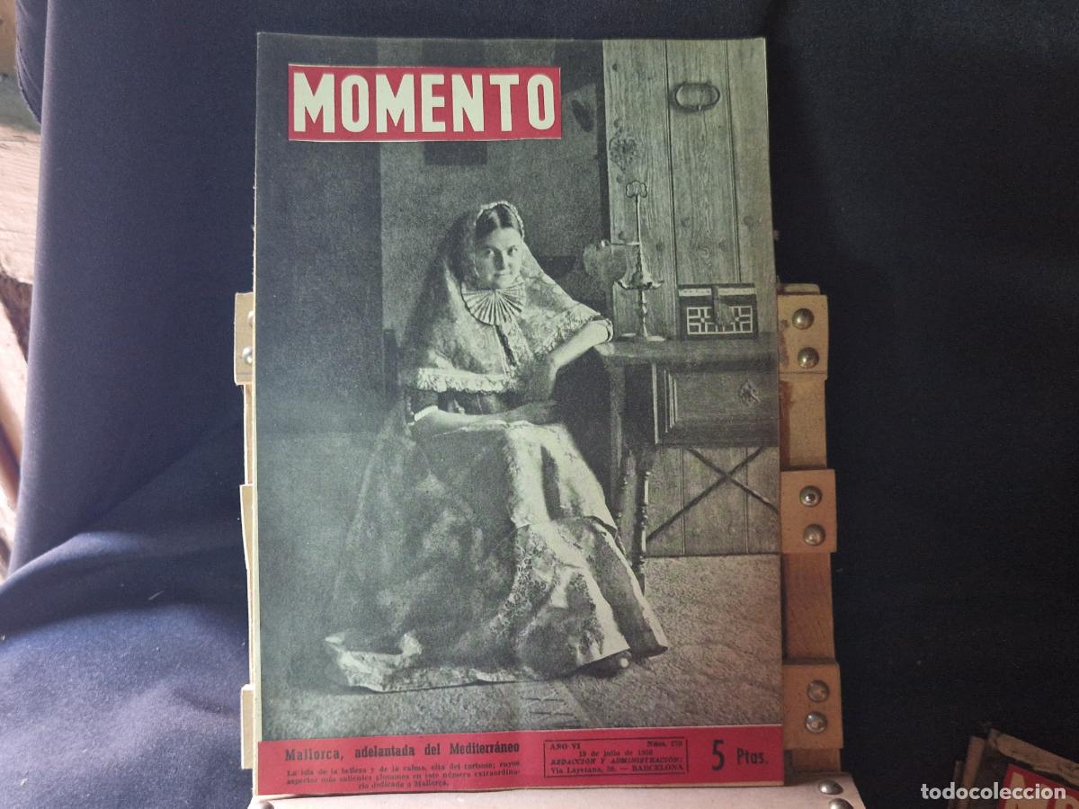 Libros: REVISTA. MOMENTO. MALLORCA, ADELANTADA DEL MEDITERRANEO.