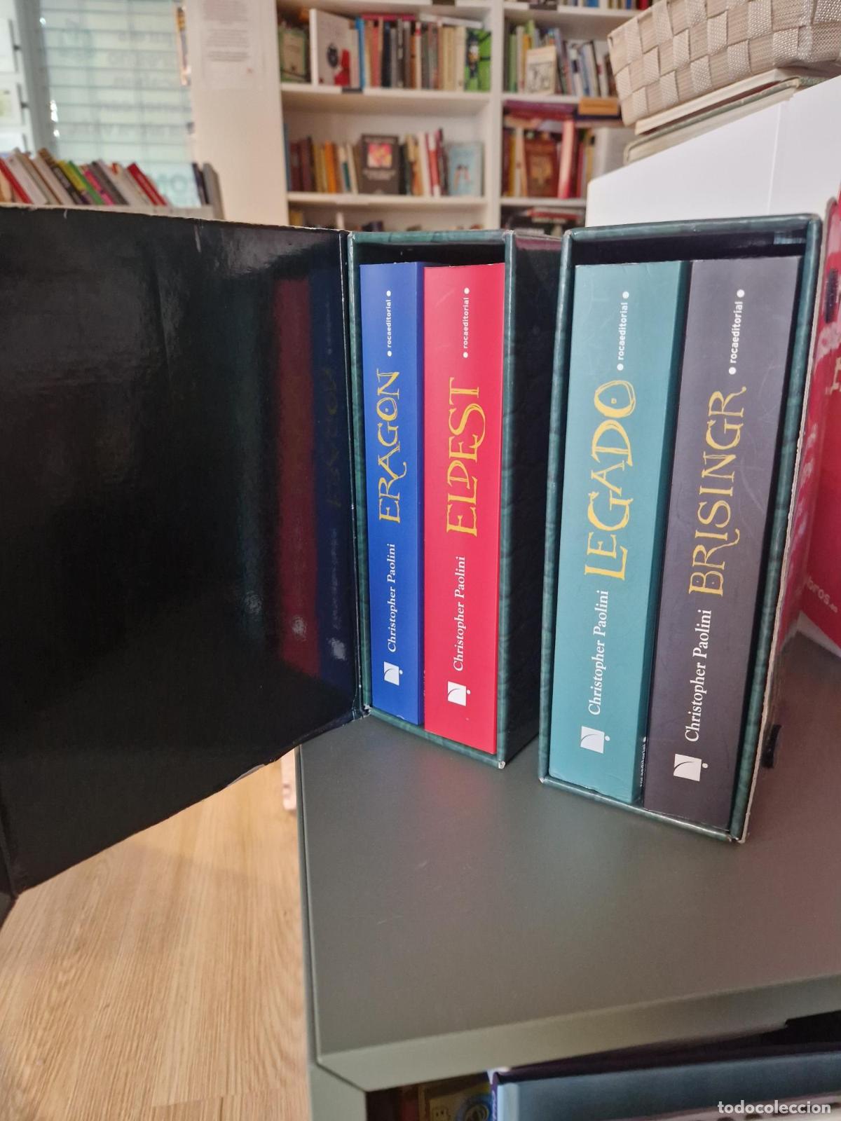 Libros: Colecci&oacute;n El Legado con estuche. Contiene Eragon, Eldest, Brisingr, El legado - Christopher Paolini