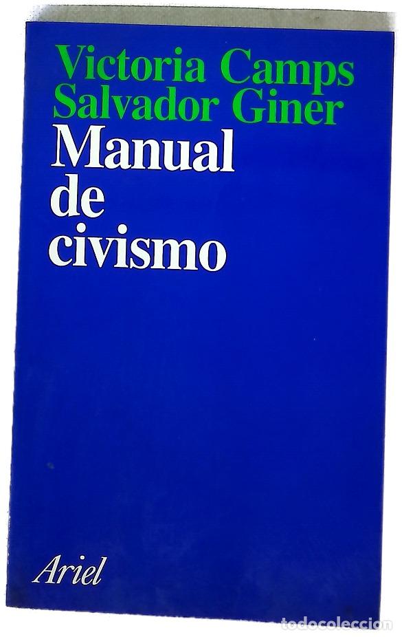 B&uuml;cher: Manual de civismo - Camps, Victoria; Giner, Salvador