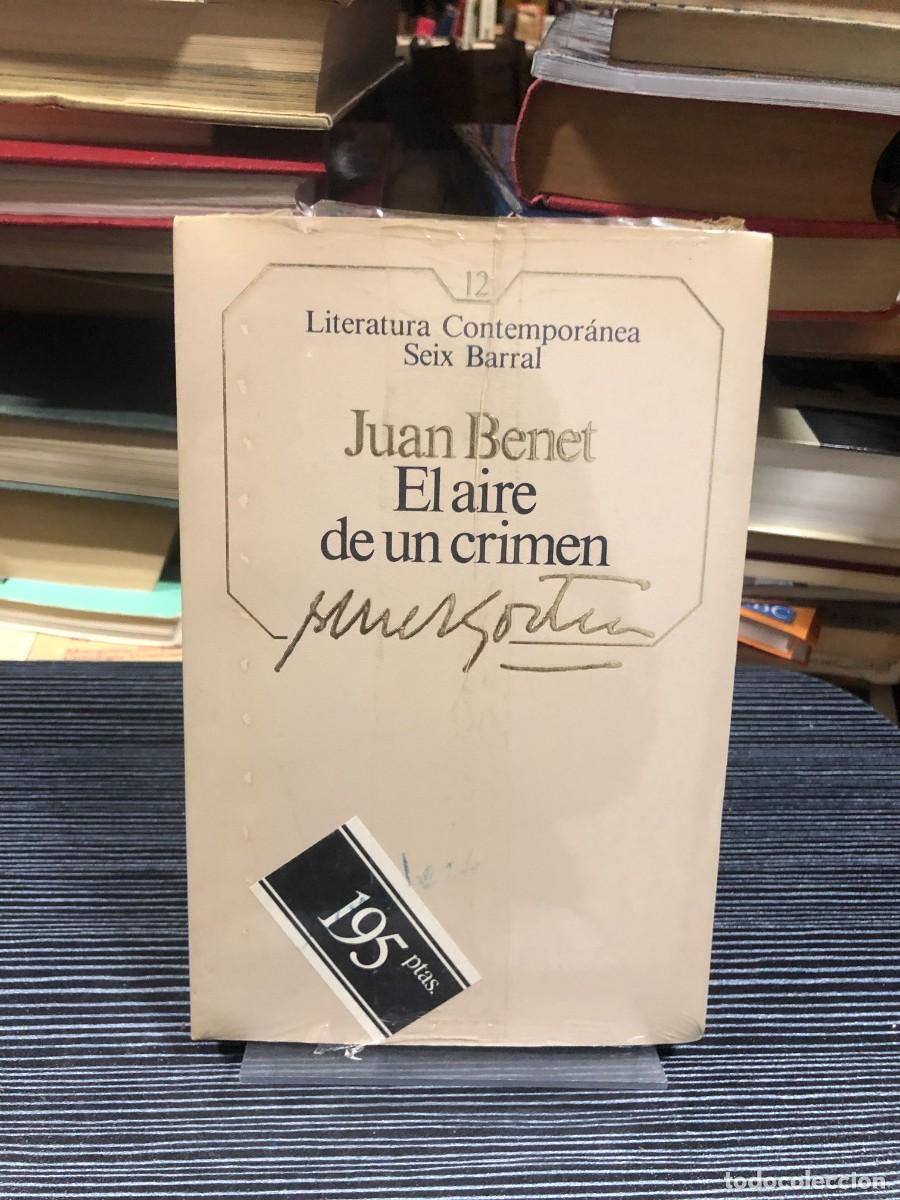Libros: El aire de un crimen (Literatura Contempor&aacute;nea Seix Barral) Juan Benet
