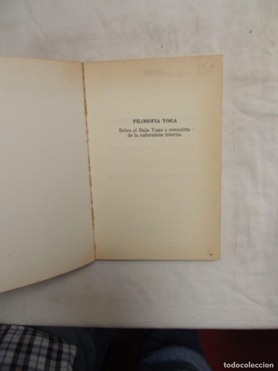 Libros: FILOSOFIA YOGA / SWAMI VIVEKANANDA - Foto 2