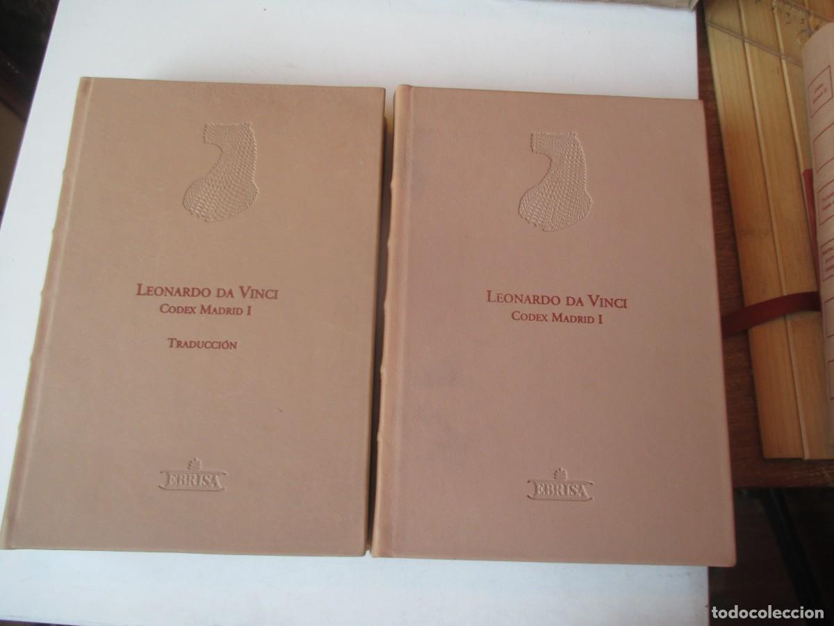 Libros: LEONARDO DA VINCI Codex Madrid I y II (en 5 tomos)(facsimil + estudio) W41302 - Foto 4