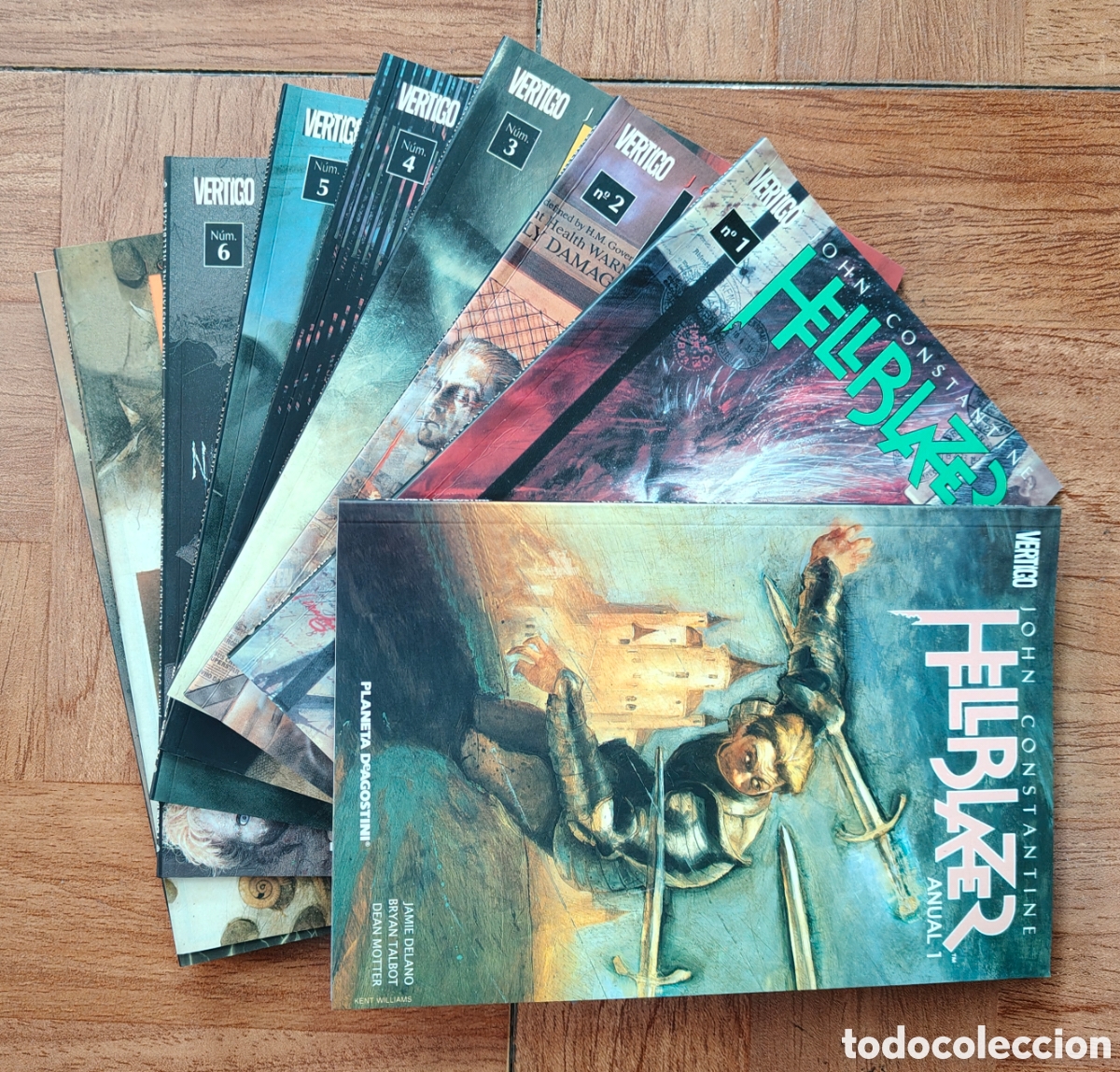books: John Constantine Hellblazer � 14 N&uacute;meros (1 al 8-13-14-15-16-17-Annual 1) - Jamie Delano