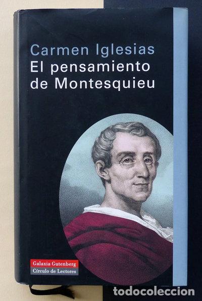 B&uuml;cher: El pensamiento de Montesquieu- 9788481095098
