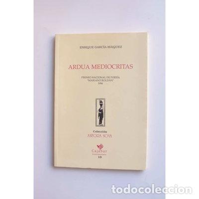 books: Ardua mediocritas- 9788488617125