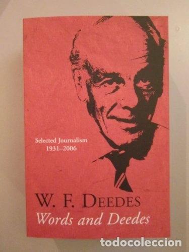 Libros: Words and Deedes- 9780330440349