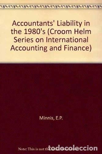 B&uuml;cher: Accountants' Liability in the 1980s- 9780709918301
