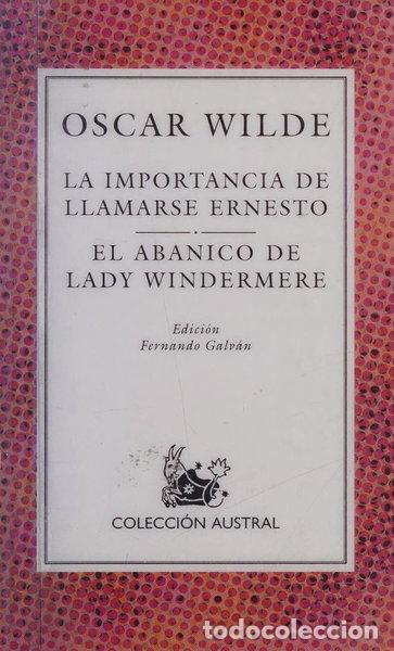 B&uuml;cher: La importancia de llamarse Ernesto- 9788423974832