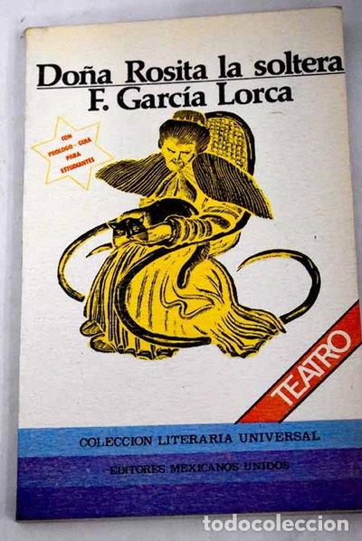 Libros: Do&ntilde;a Rosita la soltera- 9789681501969