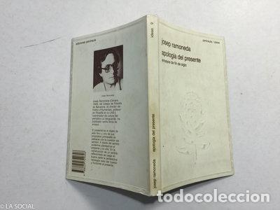 Libros: Apolog&iacute;a del presente- 9788429729696